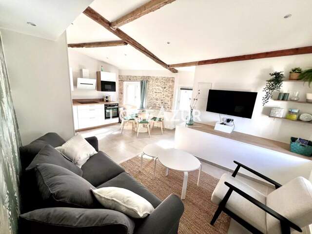 LOCATION SAISONNIÈRE - APPARTEMENT 4 COUCHAGES - VIEIL ANTIBES — photo du bien