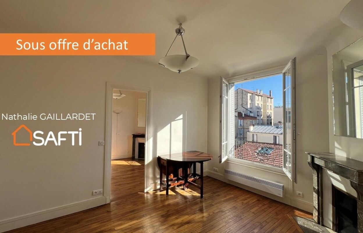 appartement 2 pièces 39 m2 à vendre à Montrouge (92120)