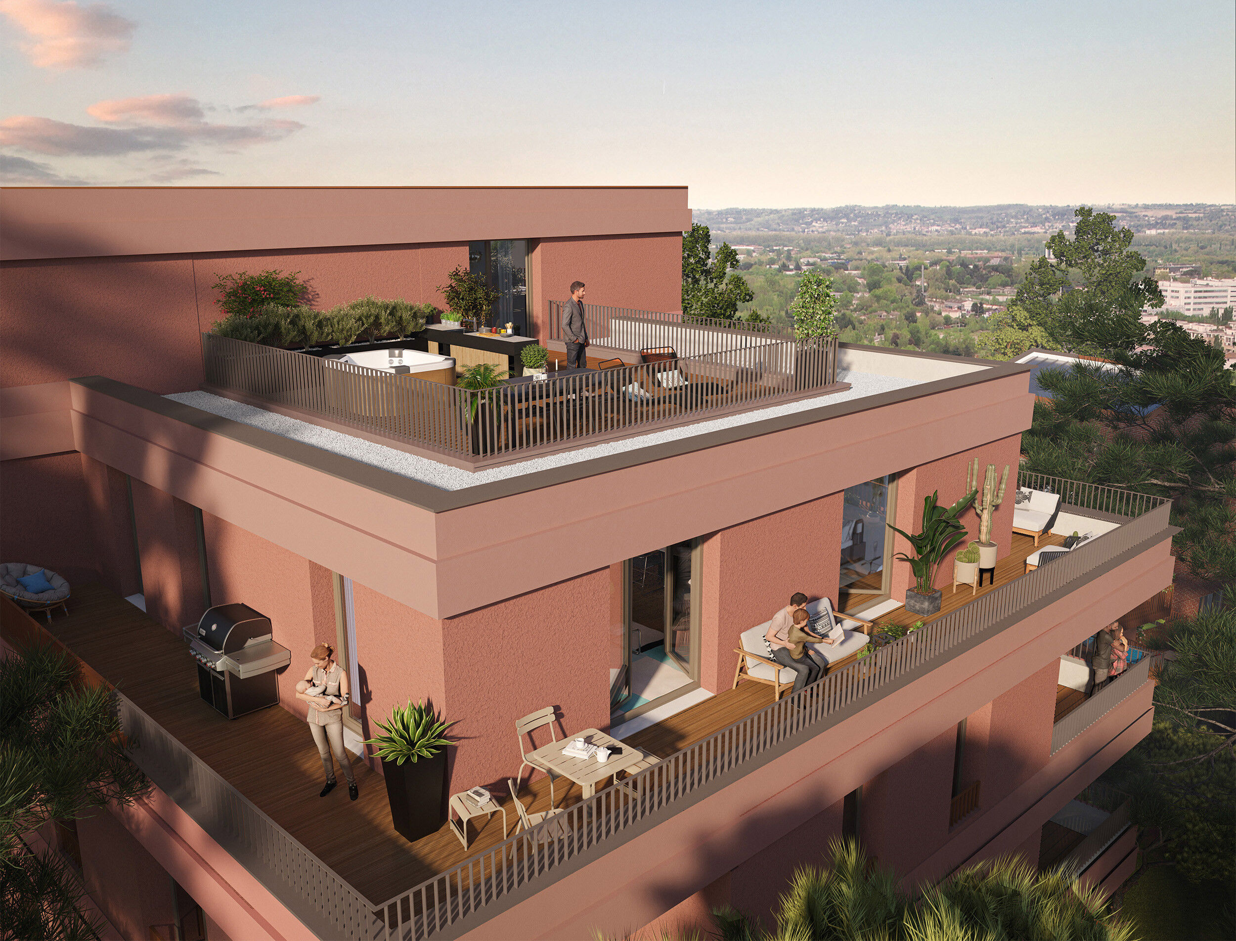 Toulouse Appartement neuf 3 pièces 64 m²