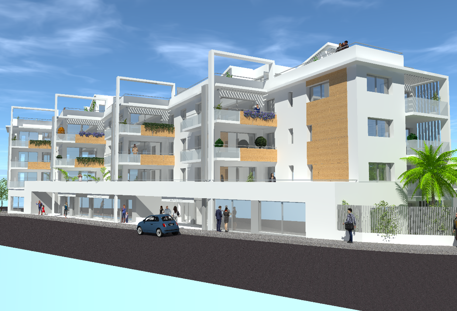 La Palmyre Appartement NEUF T5 avec 2 BalconsTerrase en Dupl — photo 1