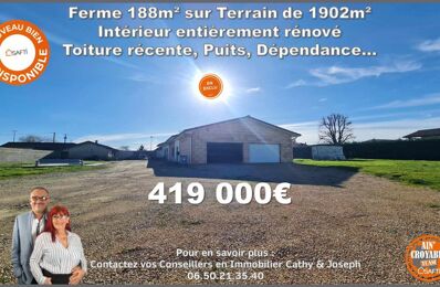 vente maison 419 000 € à proximité de Cruzilles-Lès-Mépillat (01290)