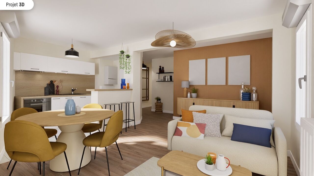 appartement 2 pièces 46 m2 à vendre à Bordeaux (33000)