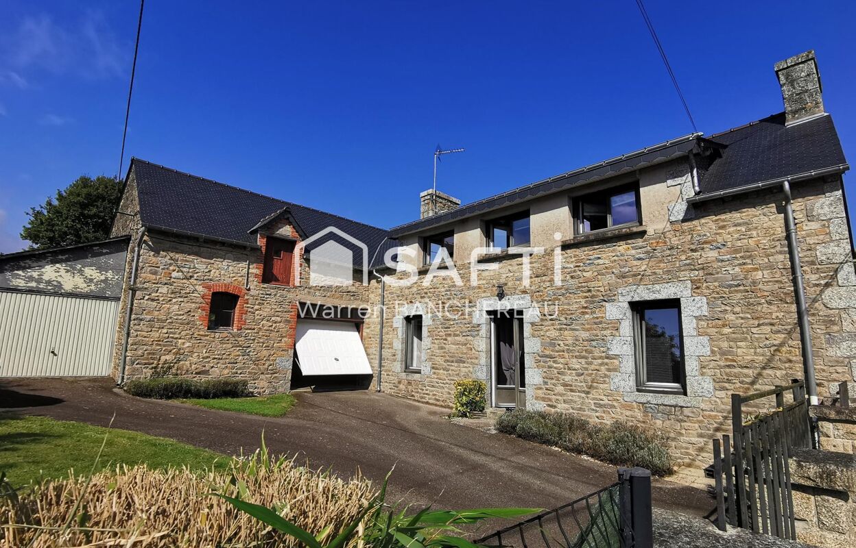 maison 5 pièces 110 m2 à vendre à Plouguenast-Langast (22150)