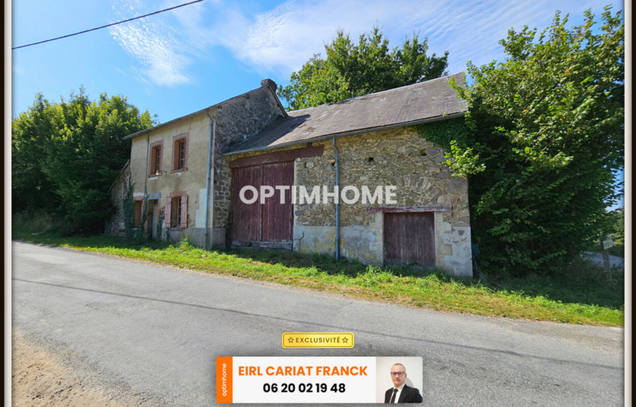 maison 4 pièces 46 m2 à vendre à Saint-Pierre-de-Fursac (23290)