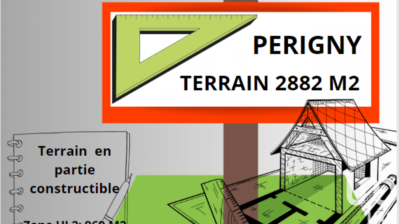 terrain  pièces 2882 m2 à vendre à Périgny (17180)
