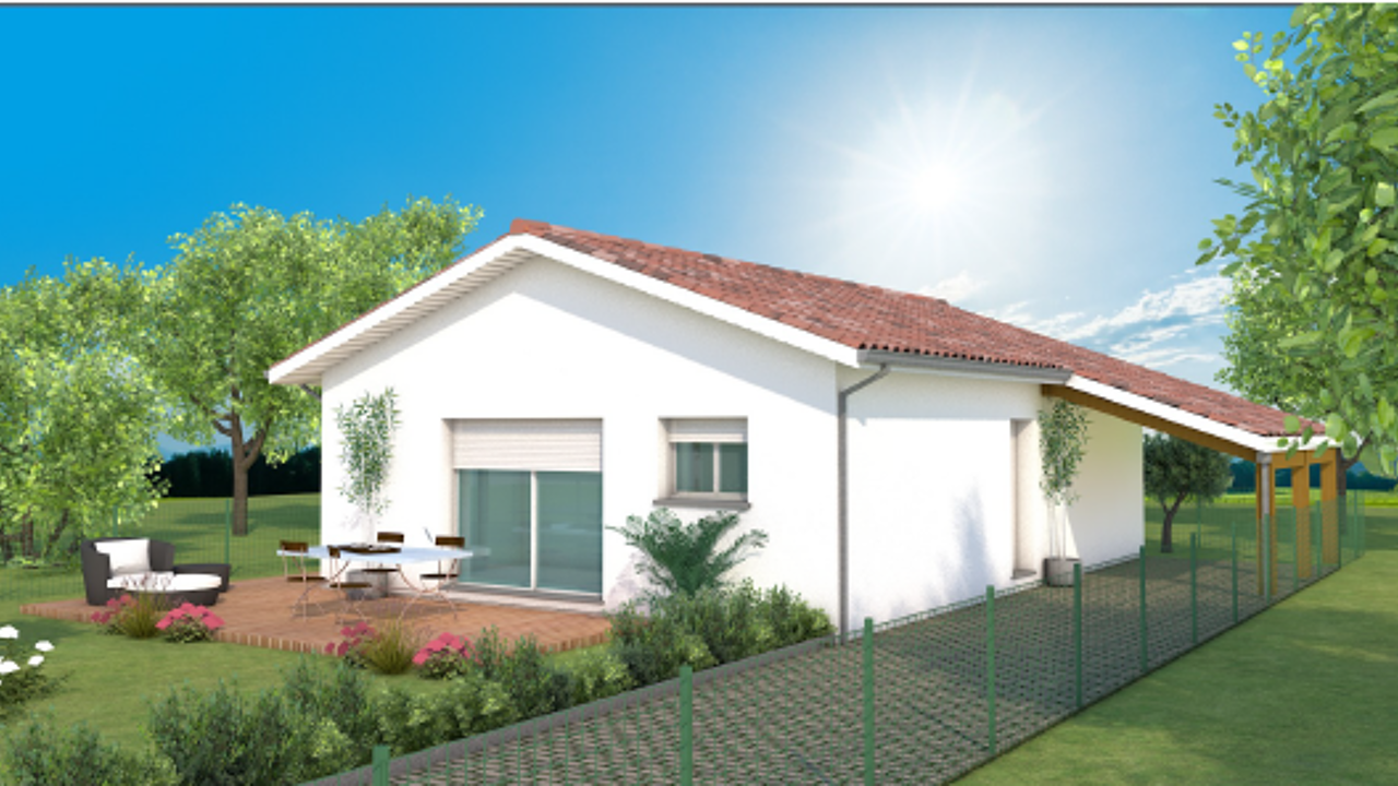 maison 77 m2 à construire à Vielle-Saint-Girons (40560)