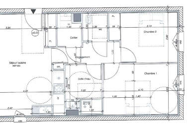 Appartement 3 pièces 258000 €