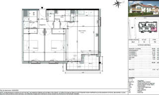 Appartement 3 Pièces 61 m² à vendre à Biscarrosse (40600)