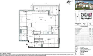 Appartement 3 Pièces 61 m² à vendre à Biscarrosse (40600)