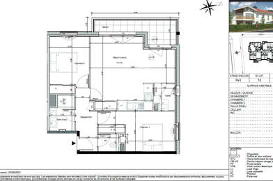 Appartement 3 pièces 290000 €