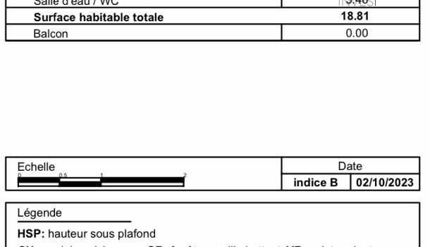 Appartement 1 pièces  à vendre Limoges 87000
