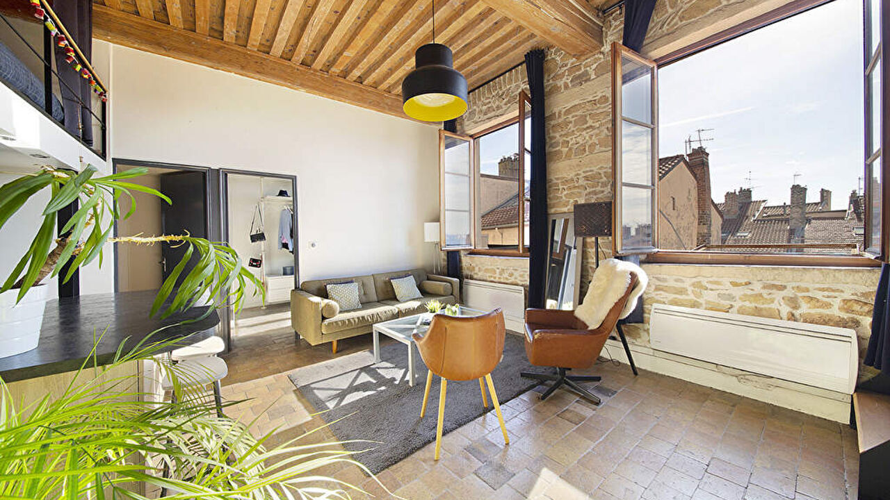 appartement 3 pièces 61 m2 à vendre à Lyon 1 (69001)