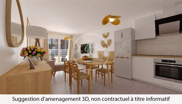 Appartement 3 pièces  à vendre Toulon 83000