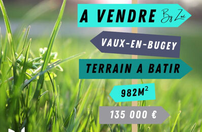 vente terrain 135 000 € à proximité de Saint-Denis-en-Bugey (01500)