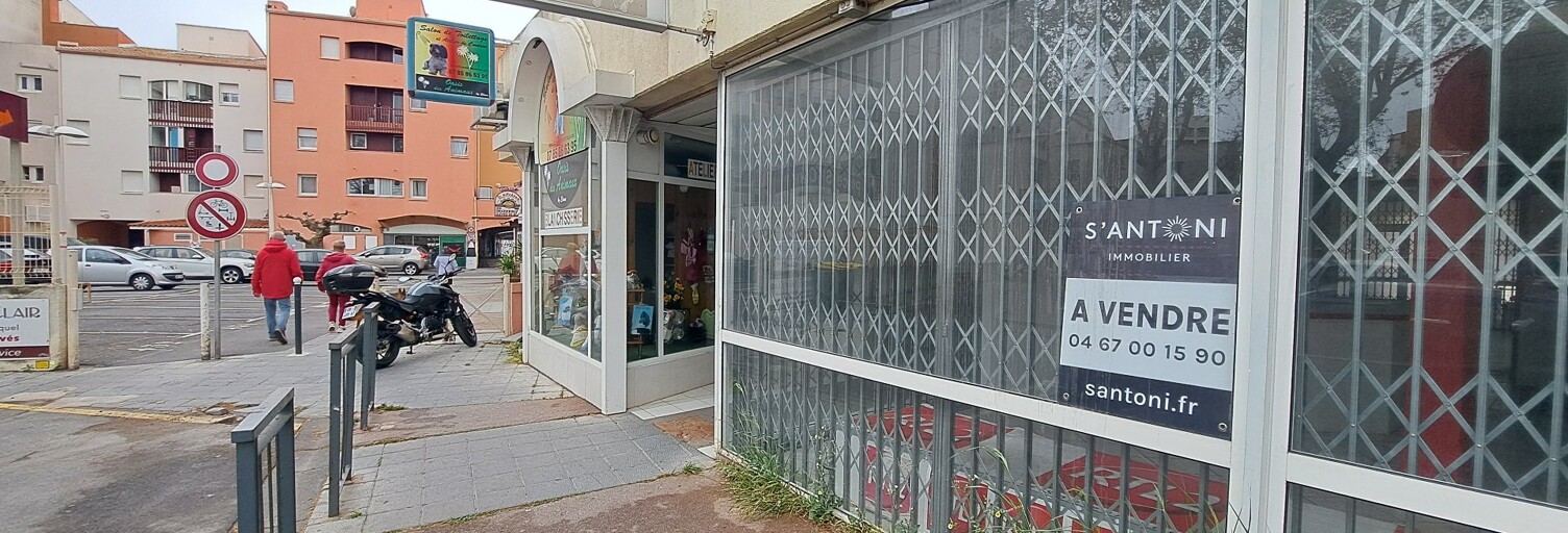 Commerce 2 Pièces  m² à vendre à Agde (34300)