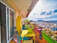 Grande Corniche 2p Balcons vue panoramique collines, mer, ville — photo 4