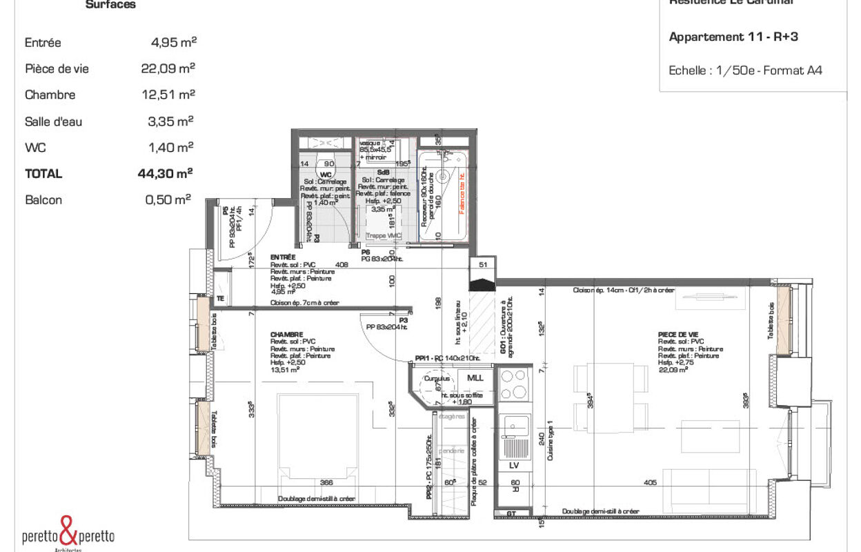 appartement 2 pièces 44 m2 à vendre à Cauterets (65110)
