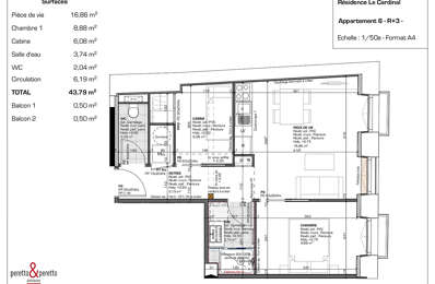 appartement 3 pièces 43 m2 à vendre à Cauterets (65110)