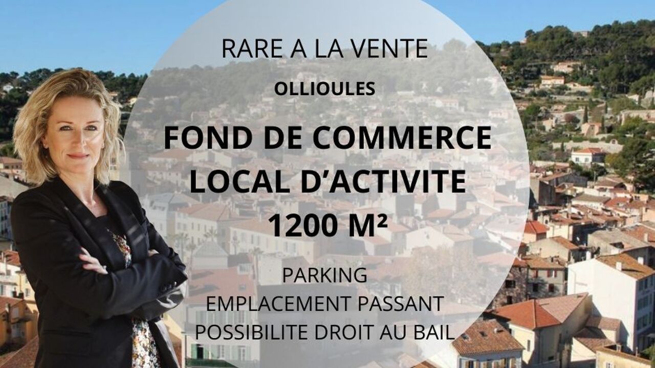 commerce  pièces 1200 m2 à vendre à Ollioules (83190)