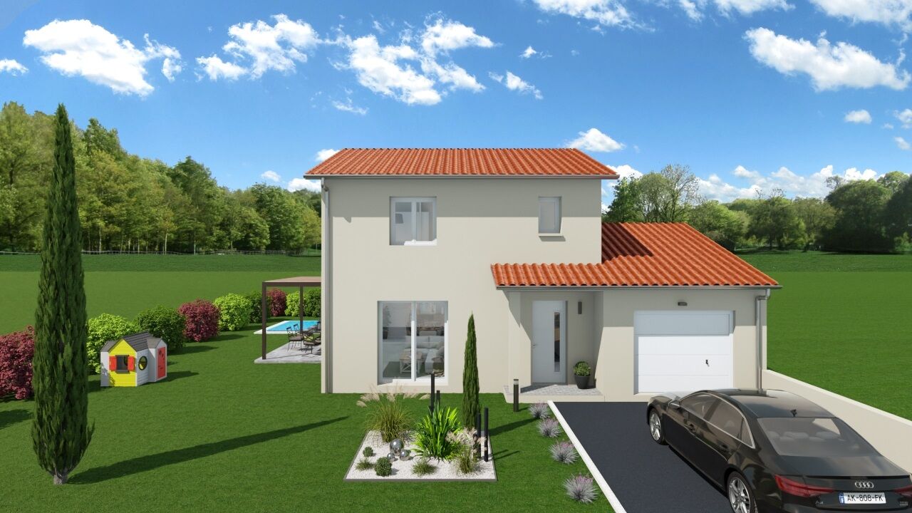 maison 4 pièces 94 m2 à vendre à Mogneneins (01140)