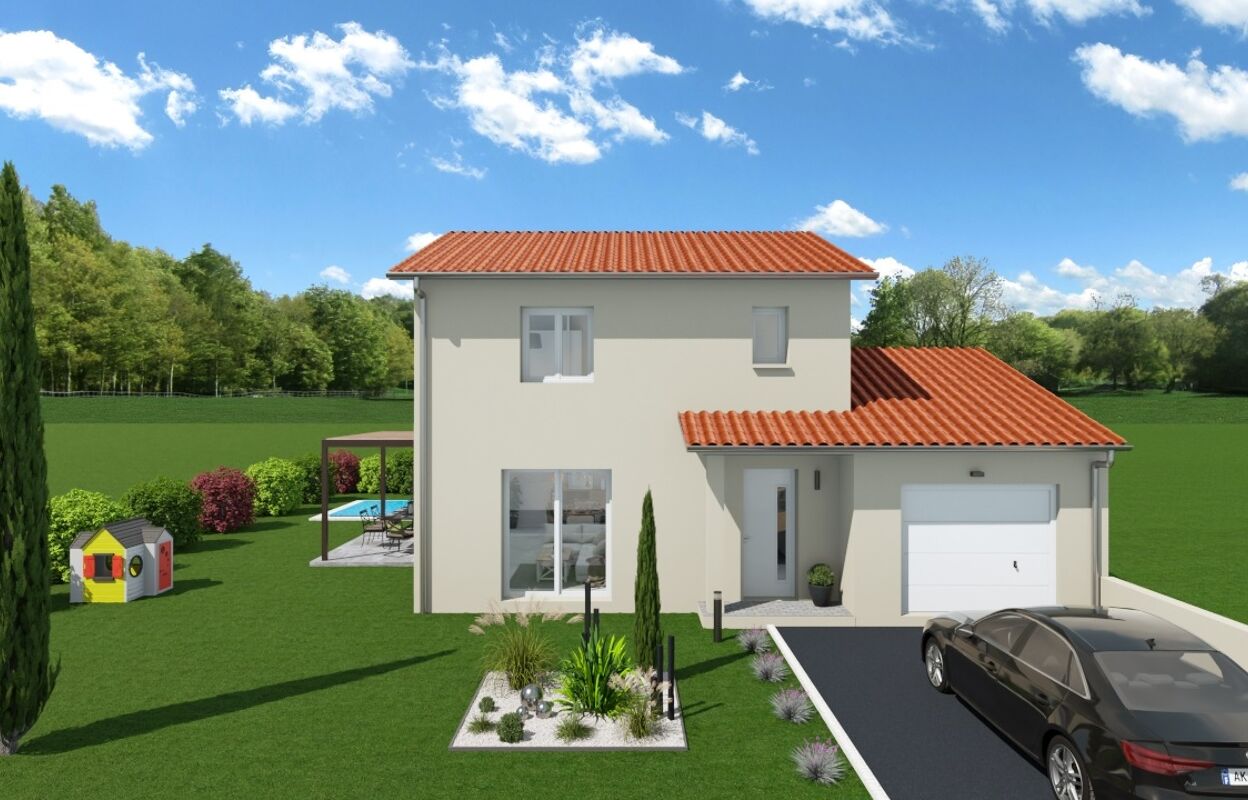 maison 4 pièces 94 m2 à vendre à Mogneneins (01140)