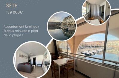 appartement 2 pièces 36 m2 à vendre à Sète (34200)
