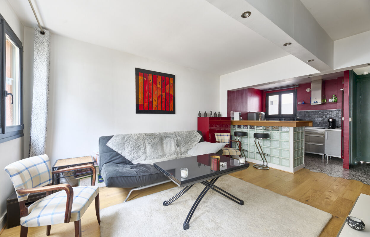 appartement 2 pièces 41 m2 à vendre à Paris 19 (75019)