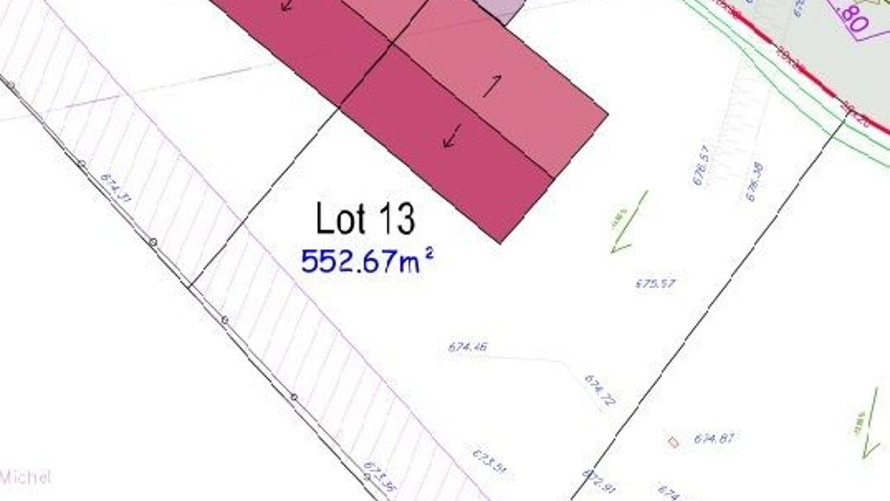 terrain  pièces 552 m2 à vendre à Longessaigne (69770)