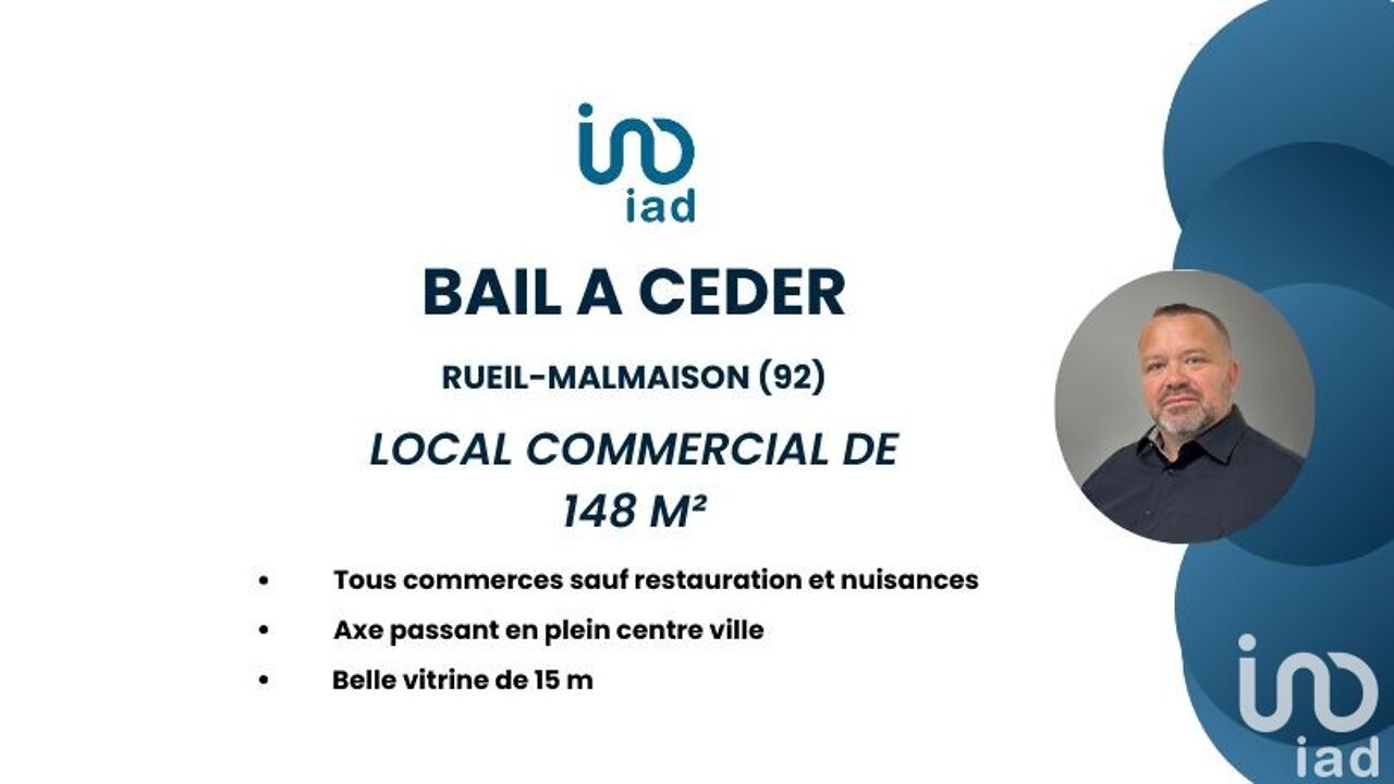 commerce  pièces 148 m2 à vendre à Rueil-Malmaison (92500)