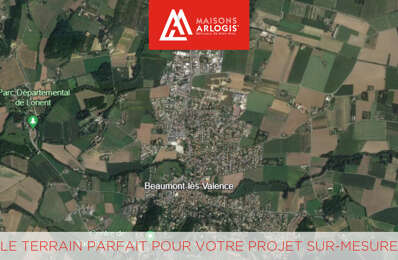 terrain 670 m2 à construire à Beaumont-Lès-Valence (26760)