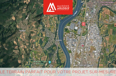 construire terrain 156 000 € à proximité de Pont-de-l'Isère (26600)