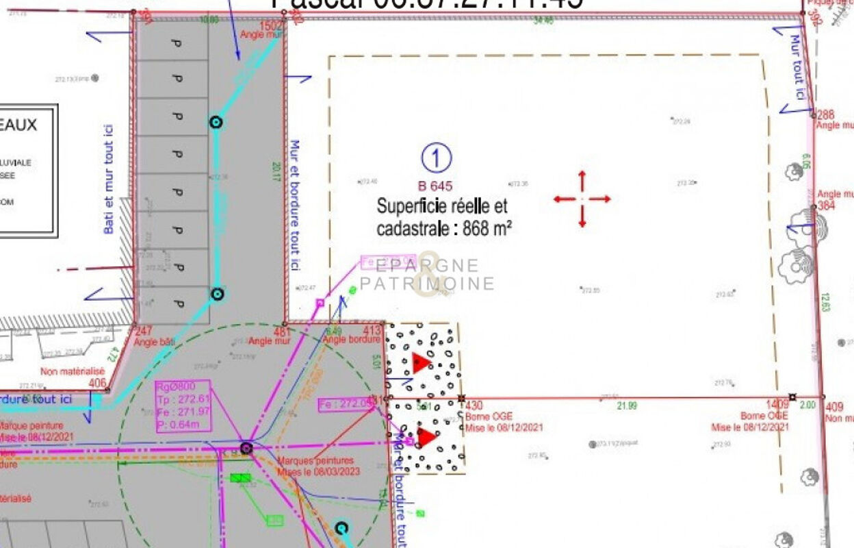 terrain  pièces 837 m2 à vendre à Satolas-Et-Bonce (38290)