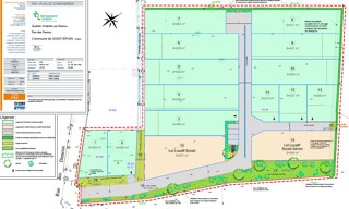 Terrain  529 m² à vendre à Saint-Épain (37800)