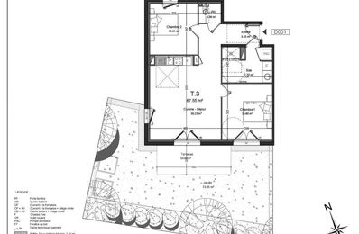 appartement 3 pièces 67 m2 à vendre à Erquy (22430)