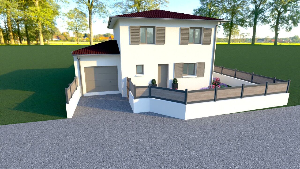 maison 4 pièces 92 m2 à vendre à L'Isle-d'Abeau (38080)