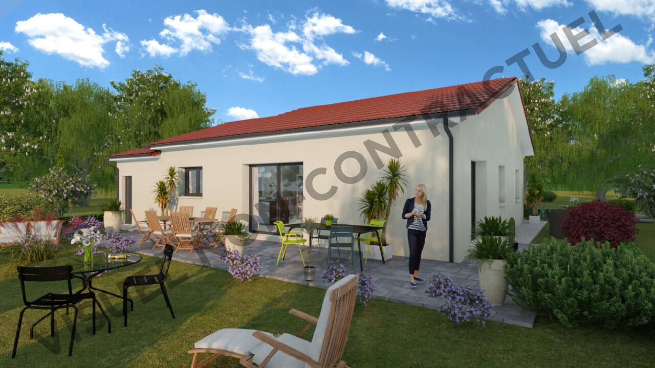 maison 80 m2 à construire à Granges-les-Beaumont (26600)