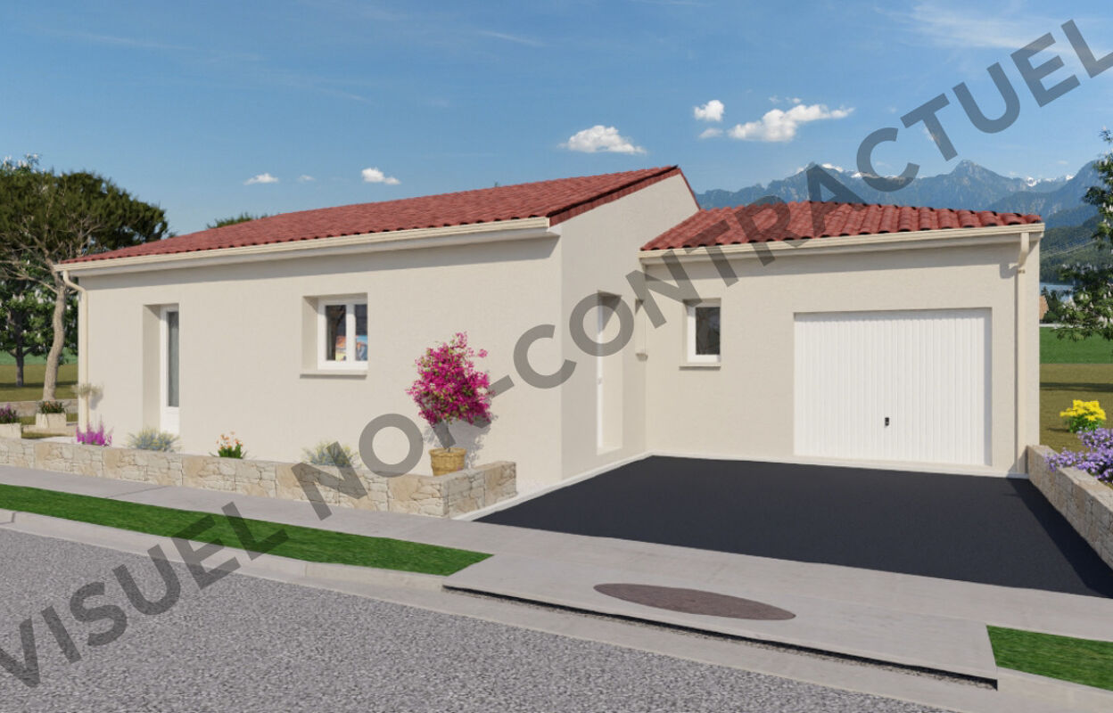 maison 80 m2 à construire à Châteauneuf-sur-Isère (26300)