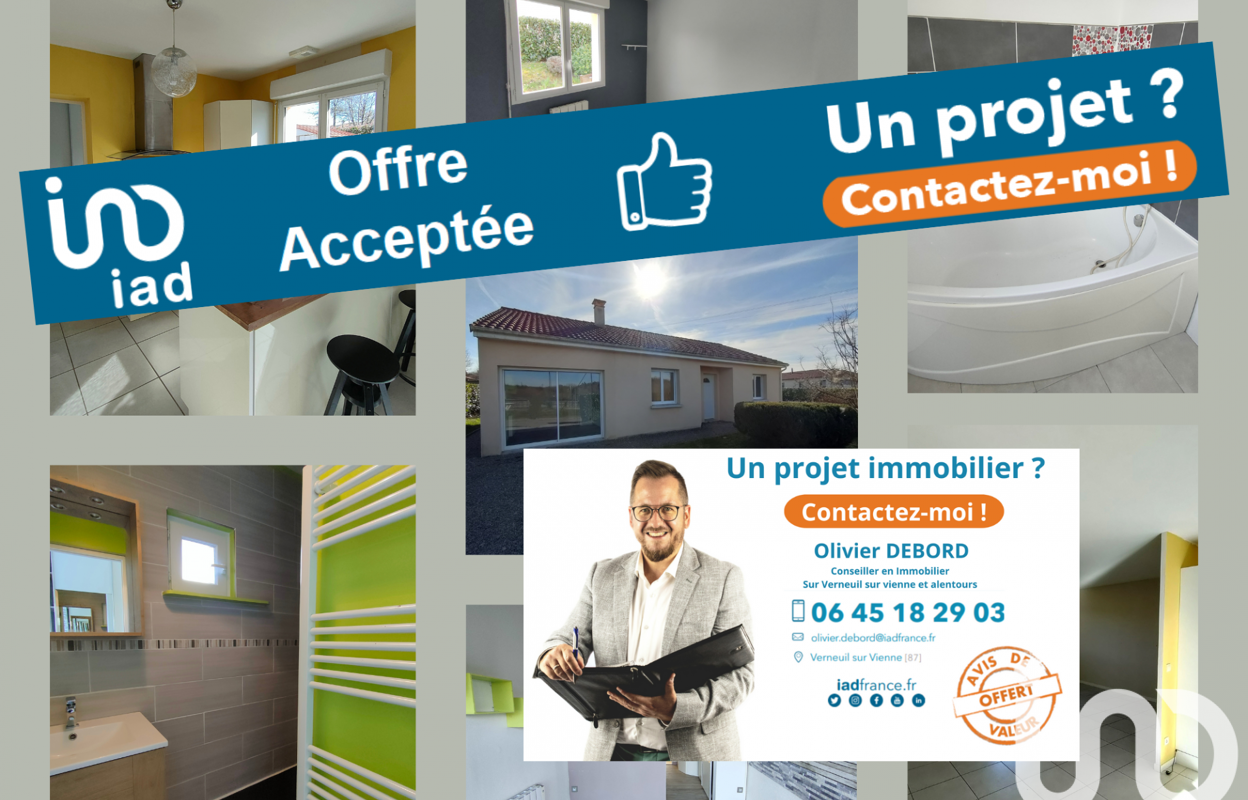 maison 5 pièces 88 m2 à vendre à Saint-Jouvent (87510)