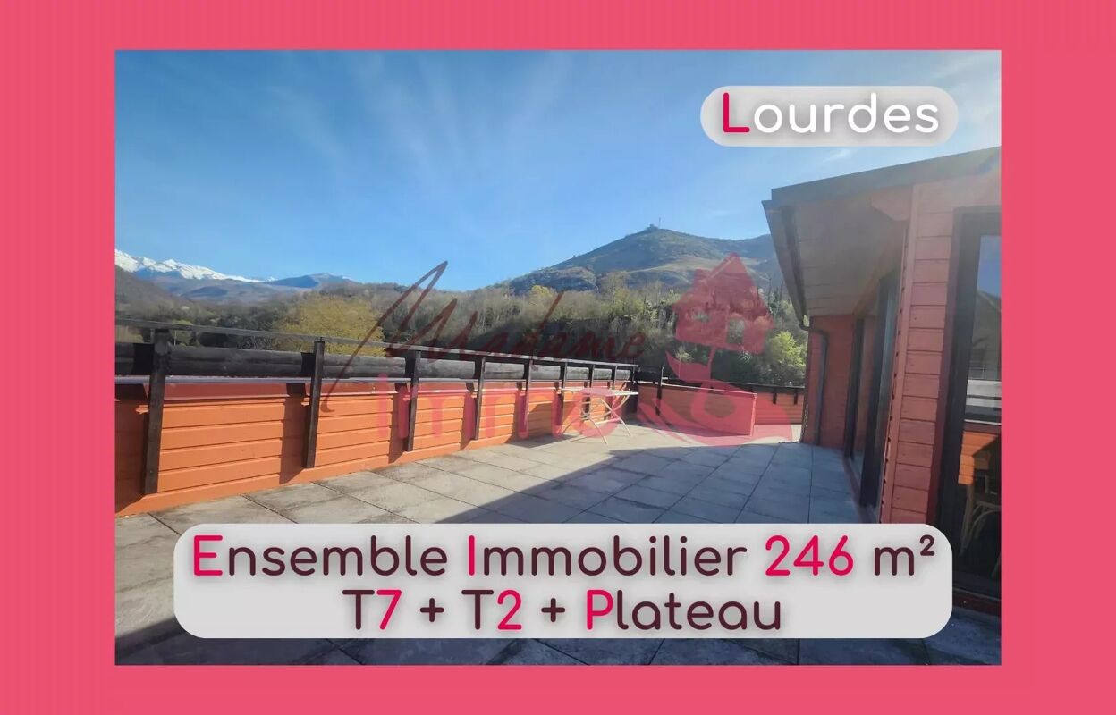 appartement 9 pièces 246 m2 à vendre à Lourdes (65100)