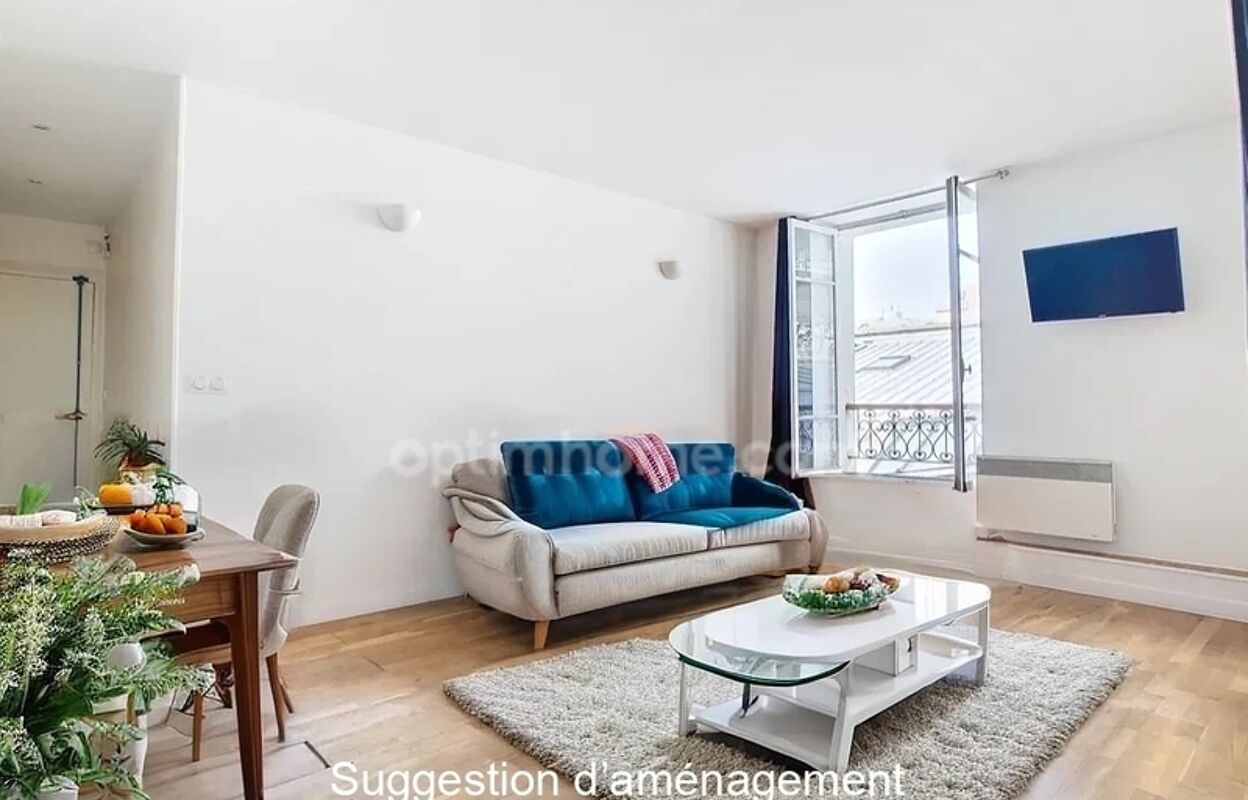 appartement 1 pièces 27 m2 à vendre à Paris 18 (75018)