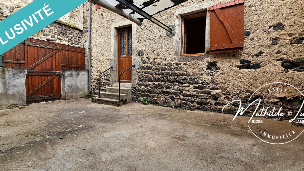 maison 2 pièces 38 m2 à vendre à Saint-Germain-Lembron (63340)