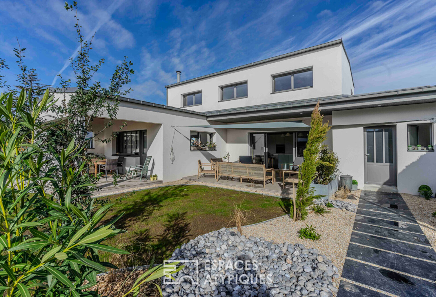 La Lumineuse : Villa contemporaine neuve à La Baule — photo 1