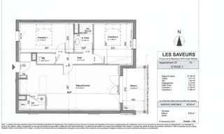 Appartement 3 Pièces 65 m² à vendre à Gujan-Mestras (33470)