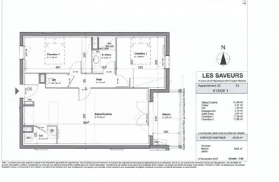 vente appartement 343 200 € à proximité de Andernos-les-Bains (33510)