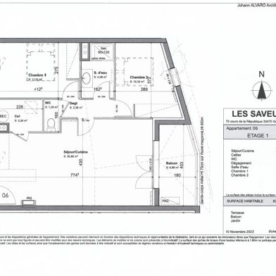 Appartement 3 pièces 324064 €