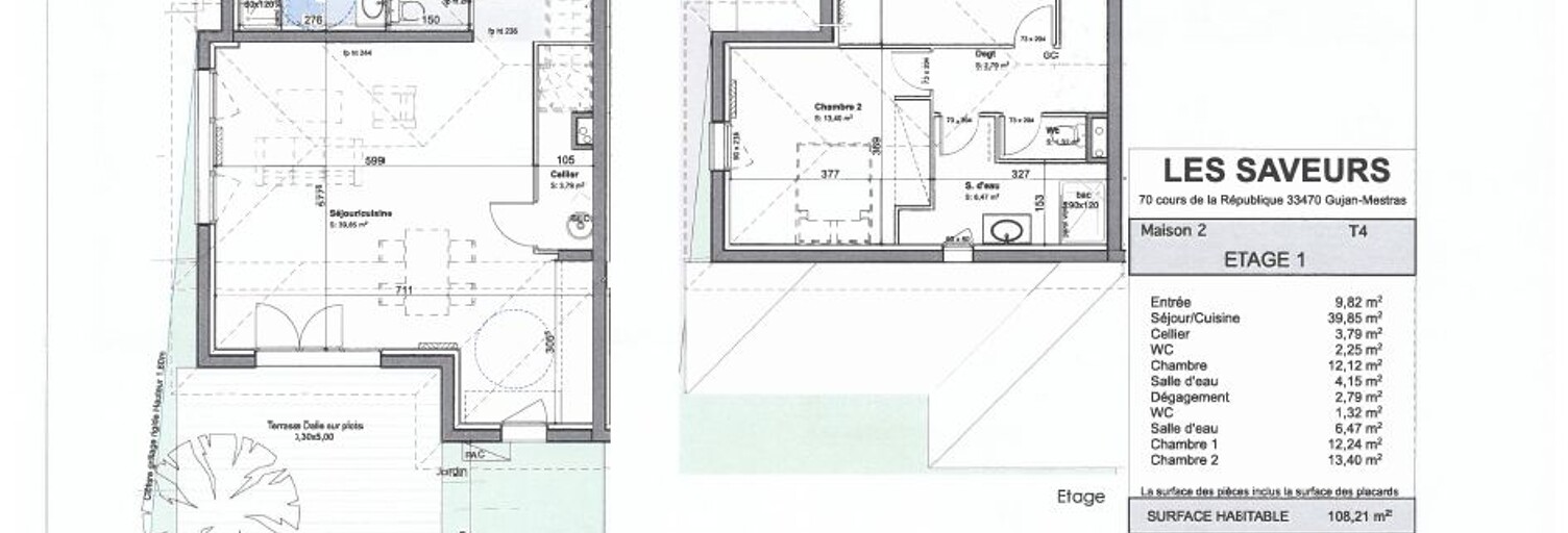 Maison 4 Pièces 108 m² à vendre à Gujan-Mestras (33470)