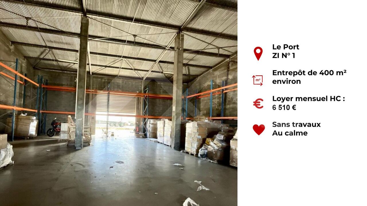 commerce 1 pièces 400 m2 à louer à Le Port (97420)