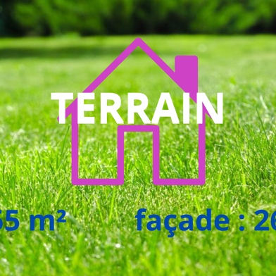 Terrain 1255 m²