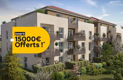 appartement neuf T2, T3, T4 pièces 39 à 87 m2 à vendre à Jassans-Riottier (01480)