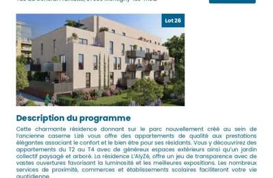 vente appartement 269 000 € à proximité de Metz (57000)